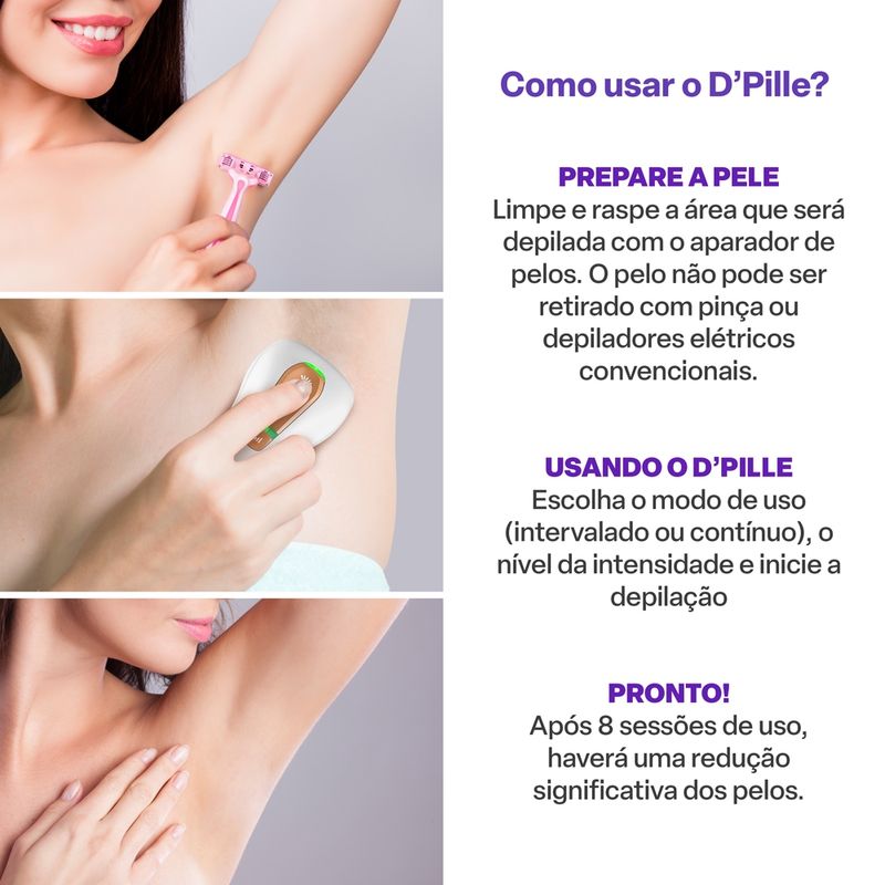 Depiladora ipl como usar hotsell