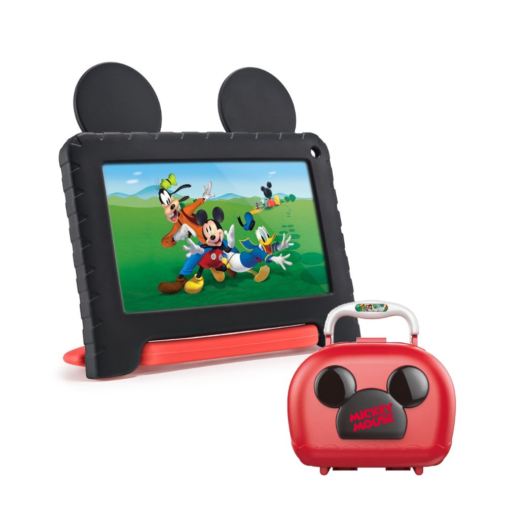 Compre Tablet Mickey 4GB RAM + 64GB e Leve Maleta Mickey
