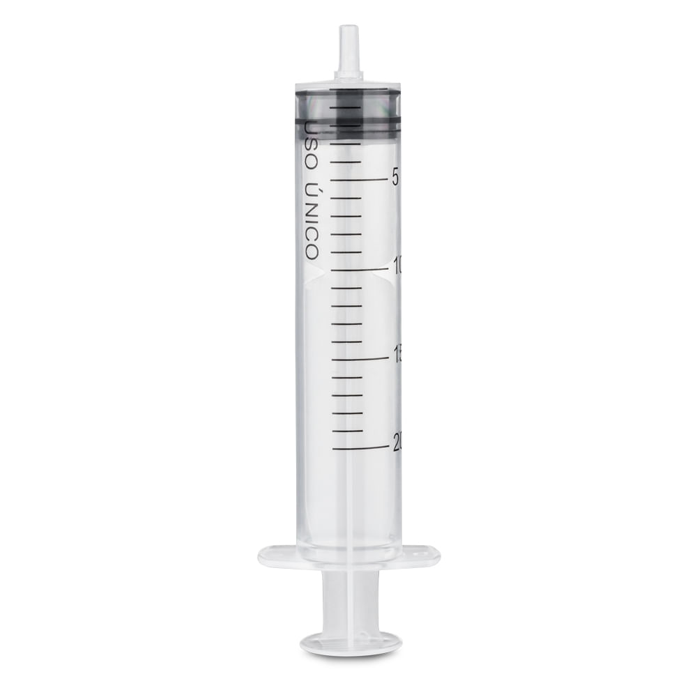 Seringa Luer Lock 20ml Sem Agulha Cx com 50 Uni Multi Saúde - HC455OUT [Reembalado]