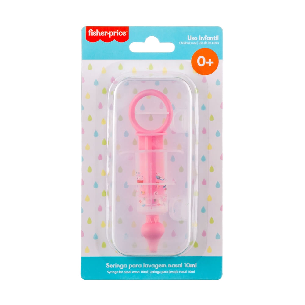 Seringa para Lavagem Nasal Coelho 10ml 1 Uni. Fisher Price - HC395OUT [Reembalado]