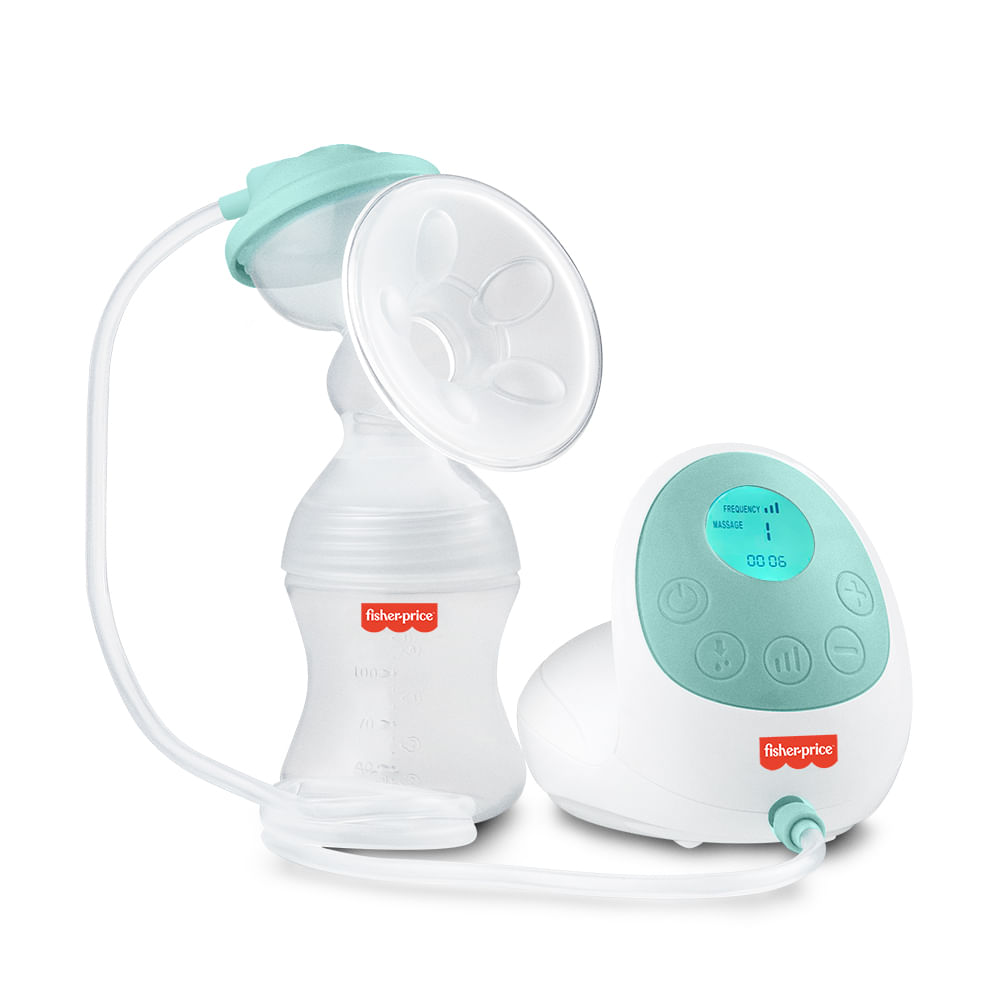 Bomba tira leite Elétrica Moms Essentials 15 níveis de sucção Bivolt Fisher-Price - BB320OUT [Remanufaturado]