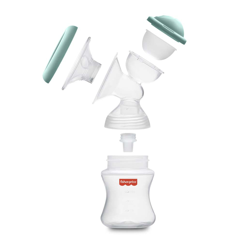 Encontraproduto.com.br - Bomba tira leite Elétrica Moms Essentials 15 níveis de sucção Bivolt Fisher-Price - BB320OUT [Remanufaturado]