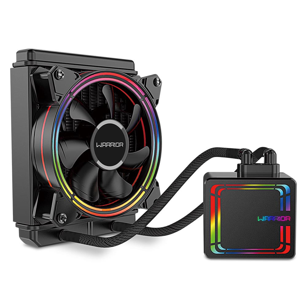 Cooler Borys Water RGB 120mm Warrior - GA183OUT [Reembalado] - Multi