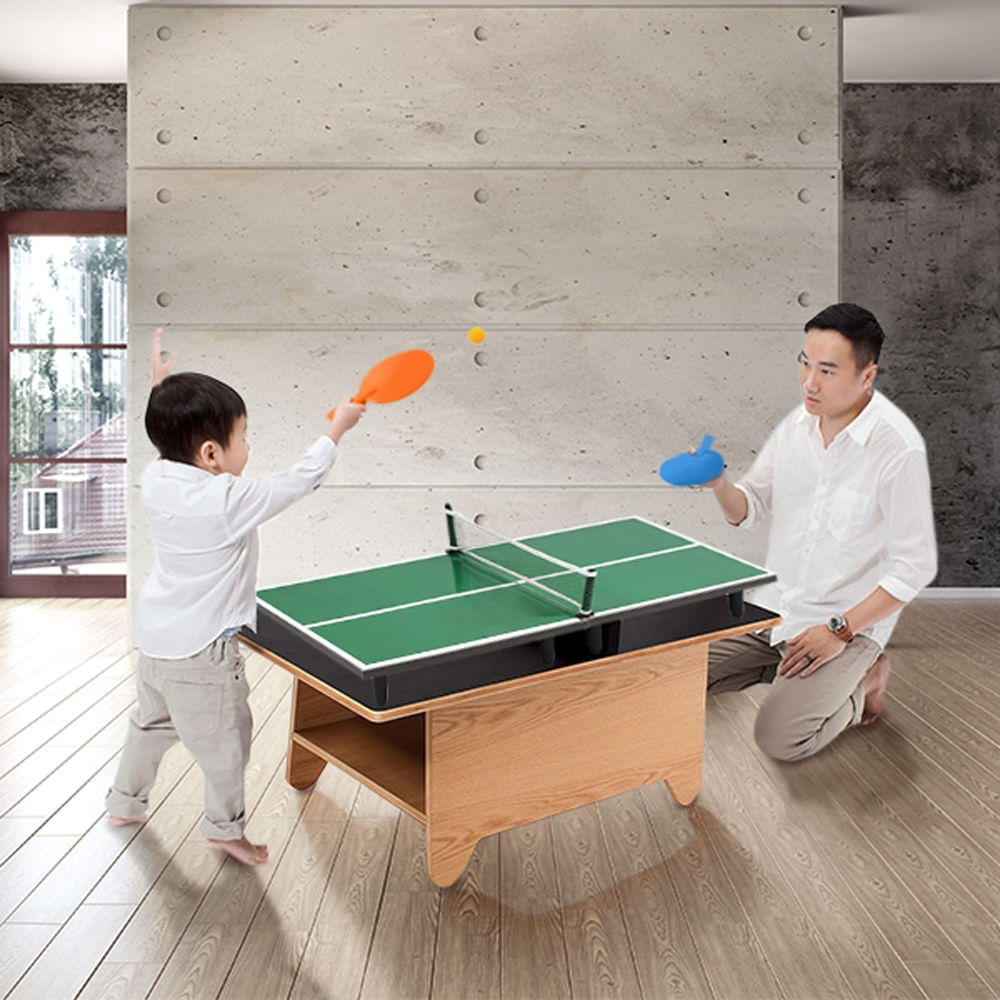 Jogo Mini Ping Pong de Mesa Multikids - BR2071 - Multi