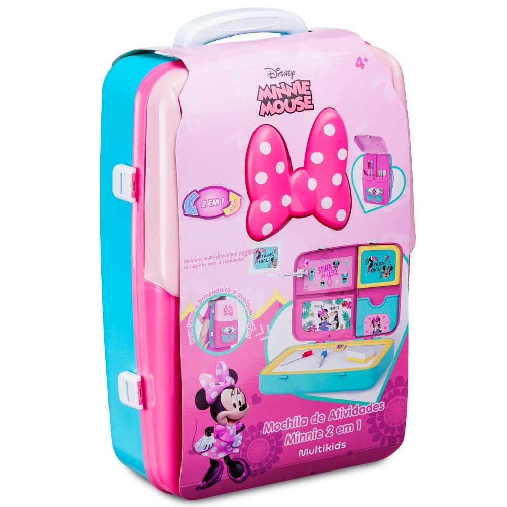 Mochila de Atividades da Minnie Multikids - BR1588 - Multi