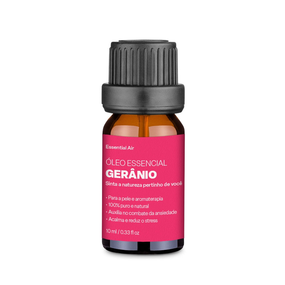 Cleanart CAエッセンシャルオイル 30ml Óleo Essencial de Gerânio Relaxar 10ml Multi Saúde HC125 - Multi