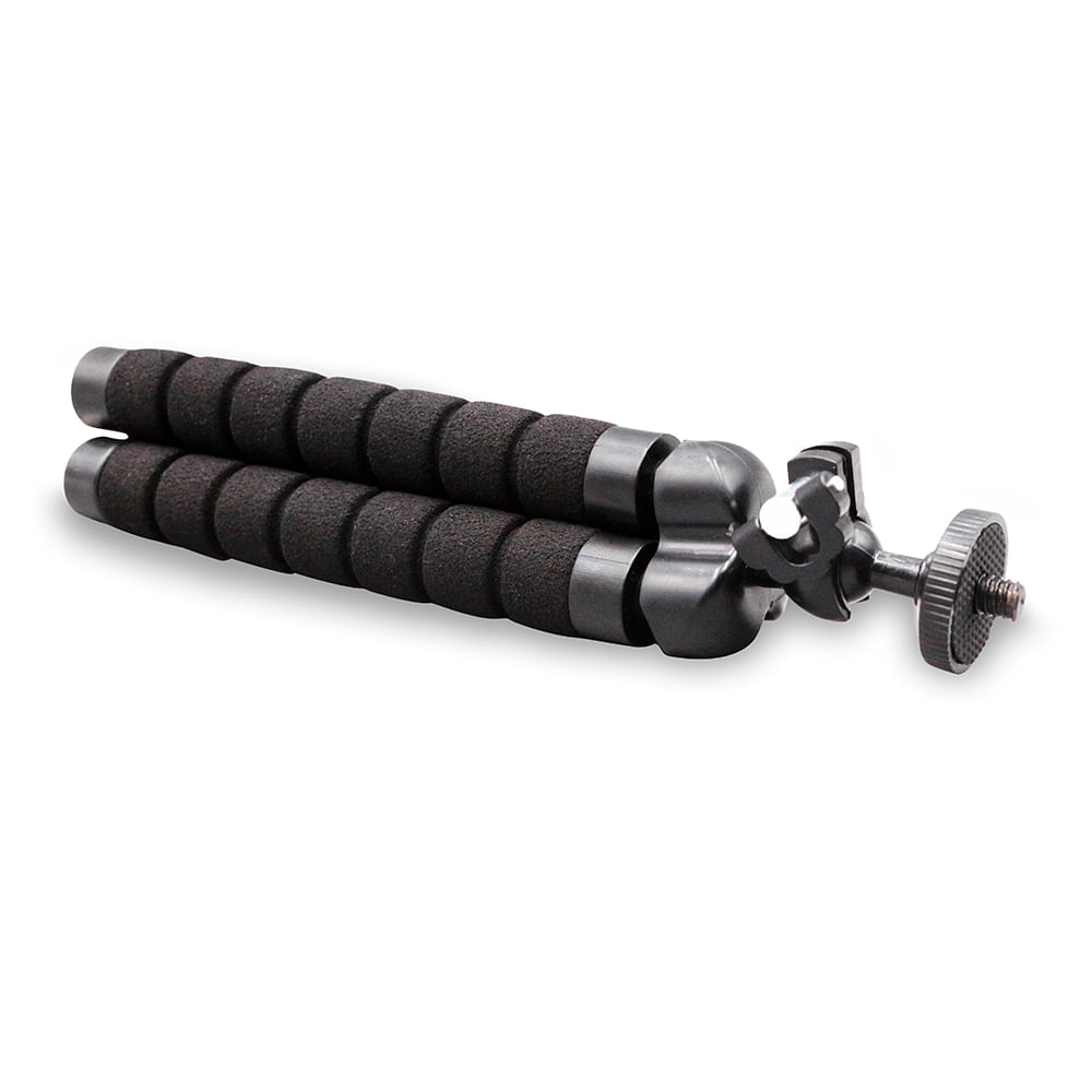 Tripe para Smartphone Multilaser Preto Parafuso 1/4 Pol. Universal - AC380