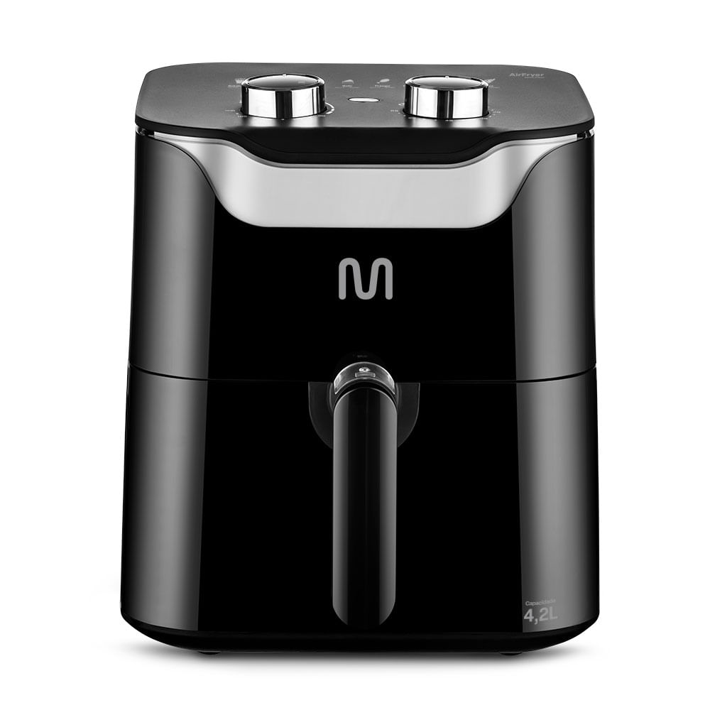 Air Fryer Multi com Cesto Quadrado 4.2L Preta 127v 1500w - GO231OUT [Remanufaturado]