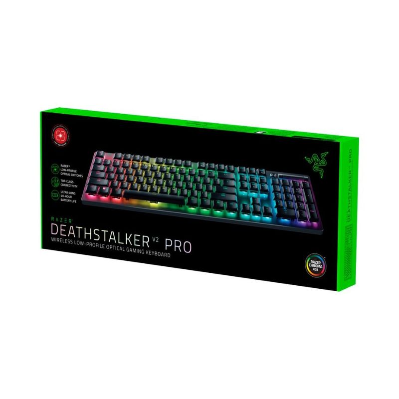 Teclado Razer Deathstalker V2 Pro Wireless - RZ0304360200 - Multi
