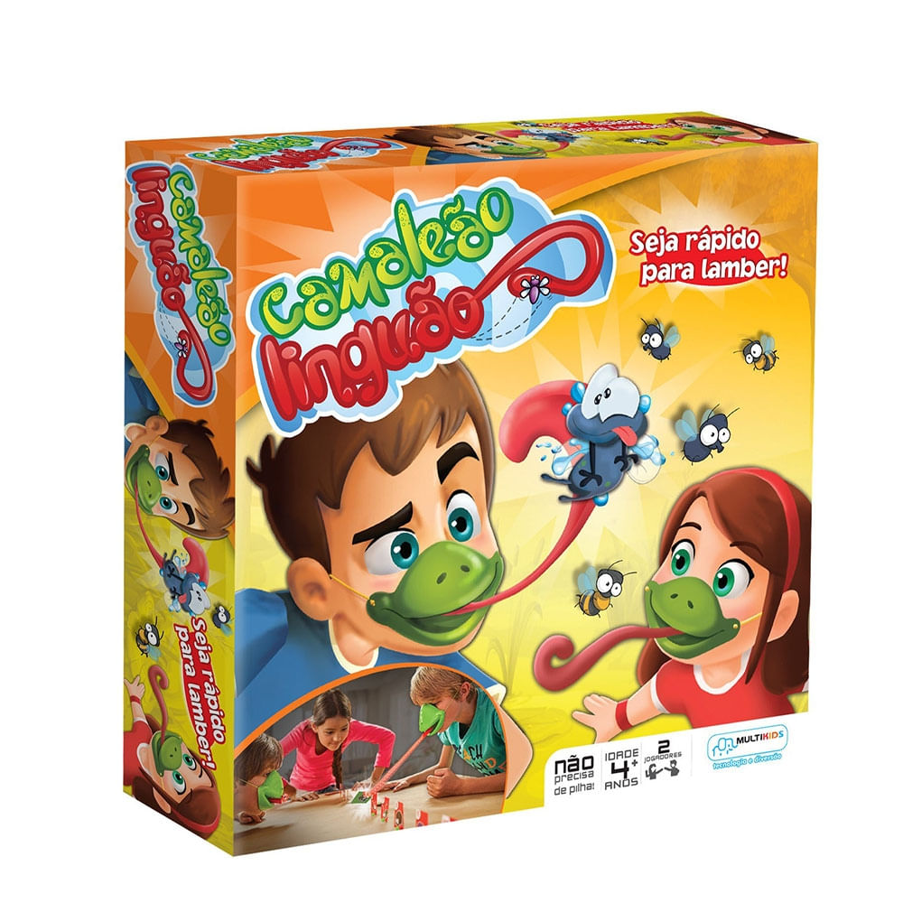 Jogo Camaleão Linguão Multikids - BR426 - Multi