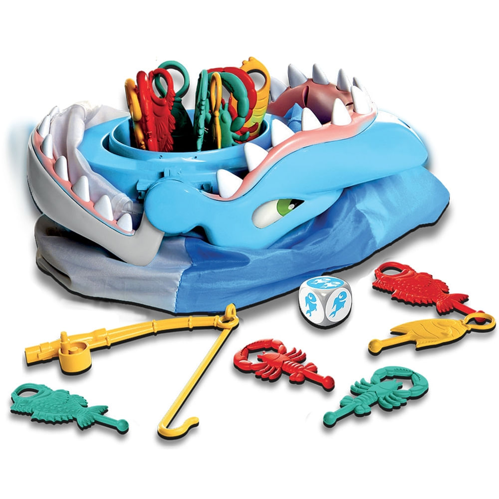 Encontraproduto.com.br - Jogo Tubarão Bocão Multikids - BR753OUT [Reembalado]