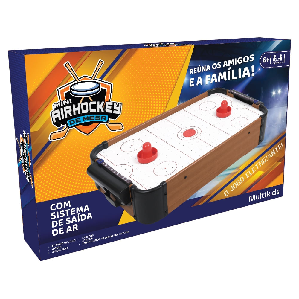 プロリテック　airQ 100 2個セット！ Jogo Mini Air Hockey de Mesa Multikids - BR2073 - Multi