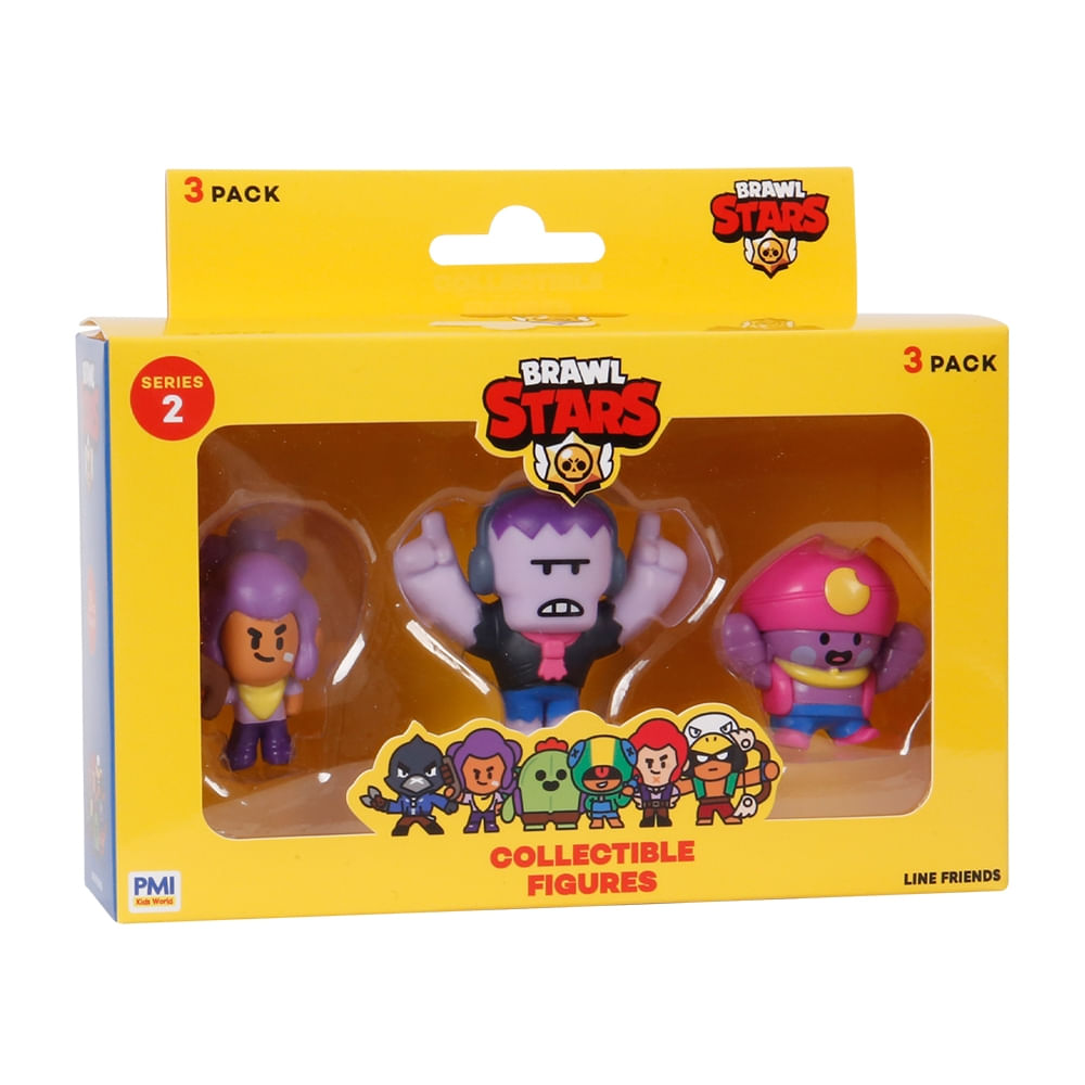 Bonecos Brawl Stars S3 Pack Sortido Multikids - BR2366 - Multi