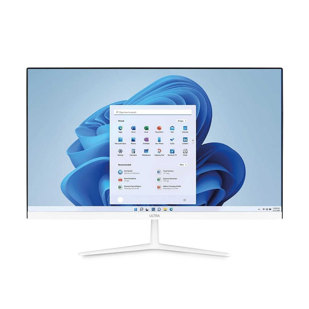 Computador All in One Windows 11 Home Branco Ultra - UB830OUT