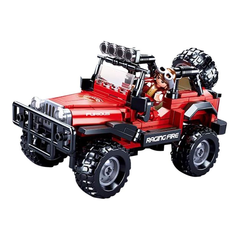 Blocos de Montar Jeep 253 Pcs Cubic Multikids - Br2284 - Multi