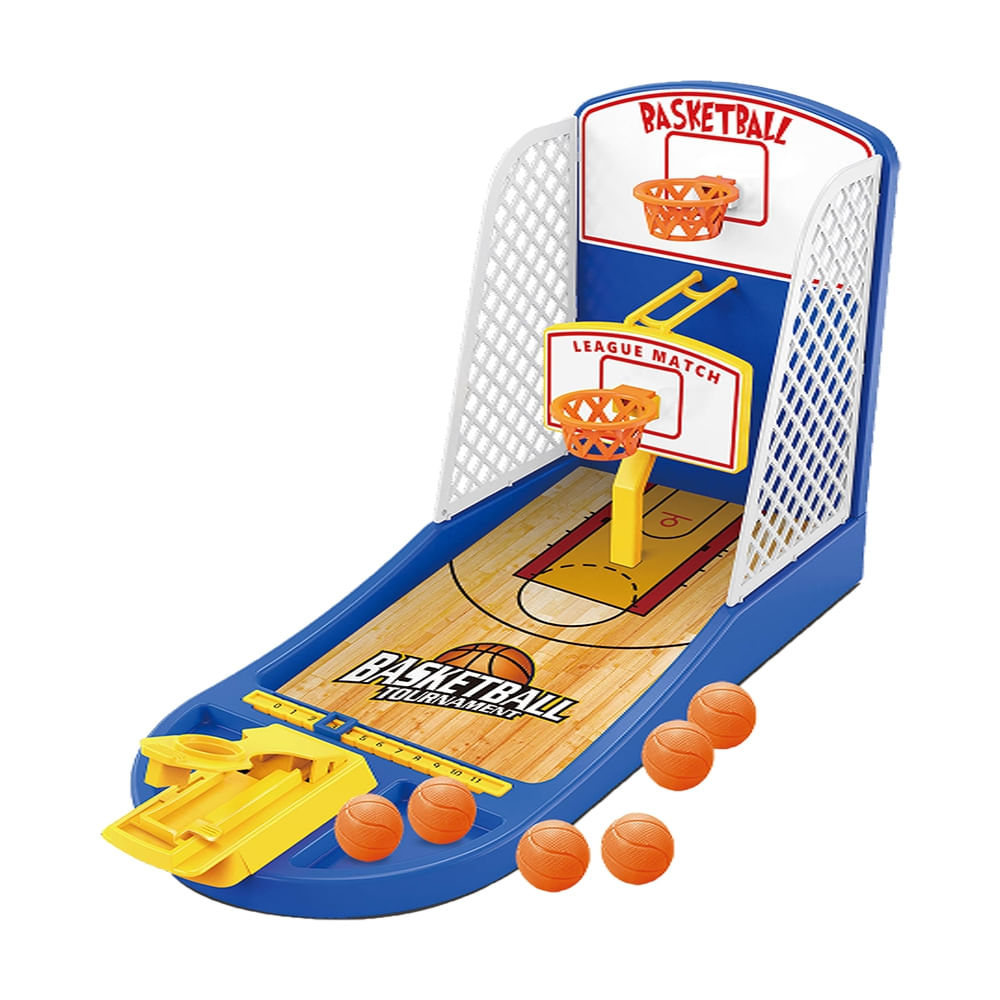 Encontraproduto.com.br - Jogo Basquete de Dedo Basketball Tournament Multikids - BR1476OUT [Reembalado]