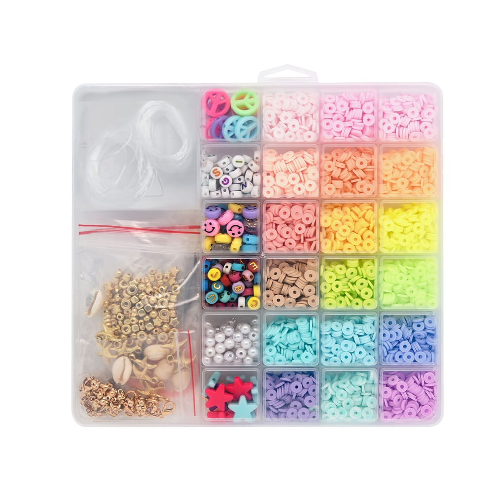 Kit Pulseiras da Amizade My Style Multikids - BR2313 - Multi