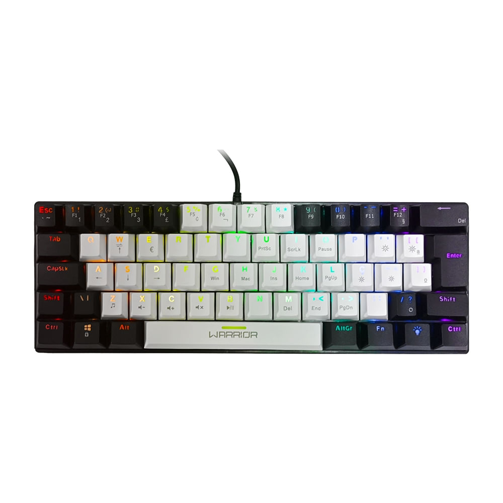 Teclado Royal Precision Iluminação RGB PB Warrior - TC314 - Multi
