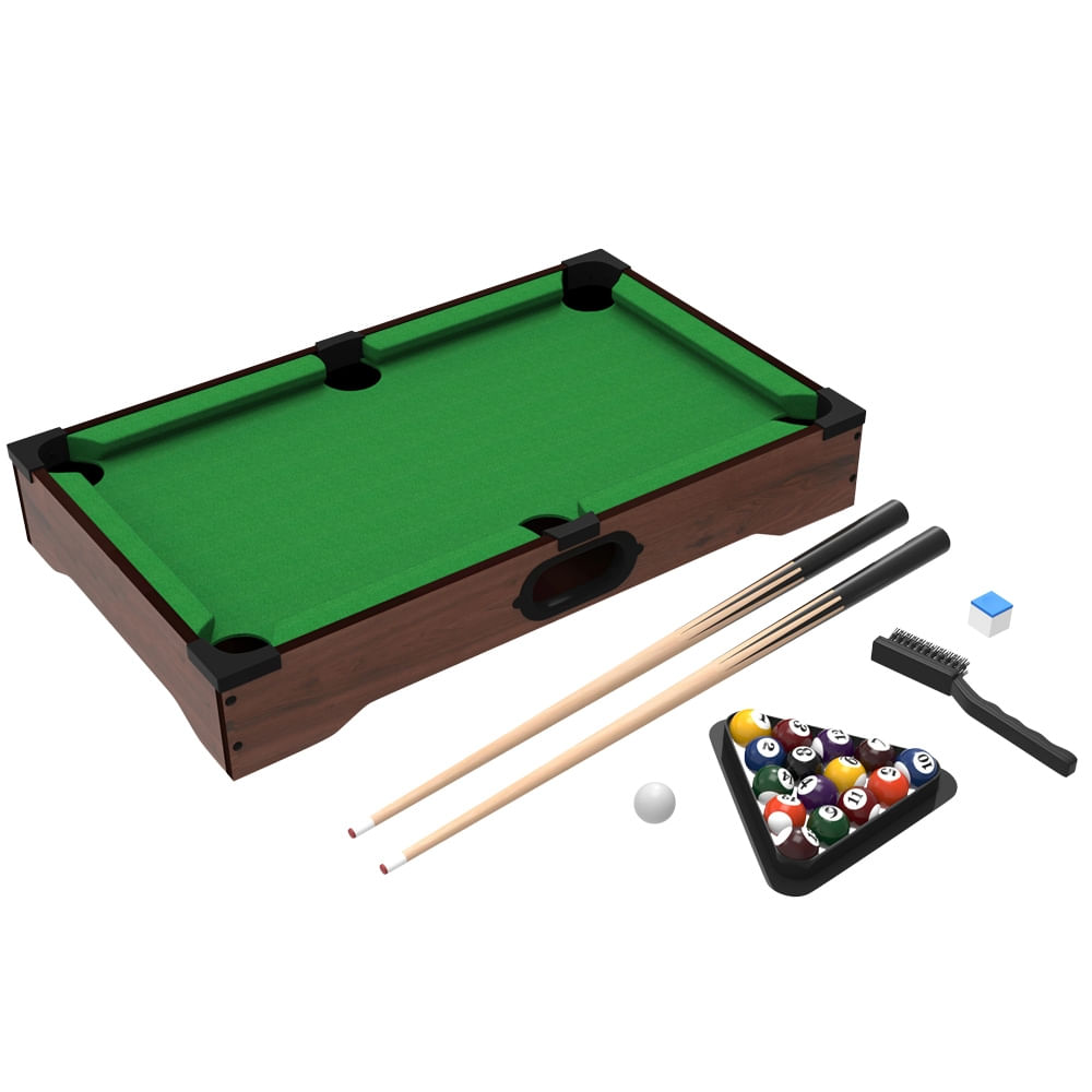 Encontraproduto.com.br - Jogo Mini Sinuca de Mesa Multikids - BR2074OUT [Reembalado]