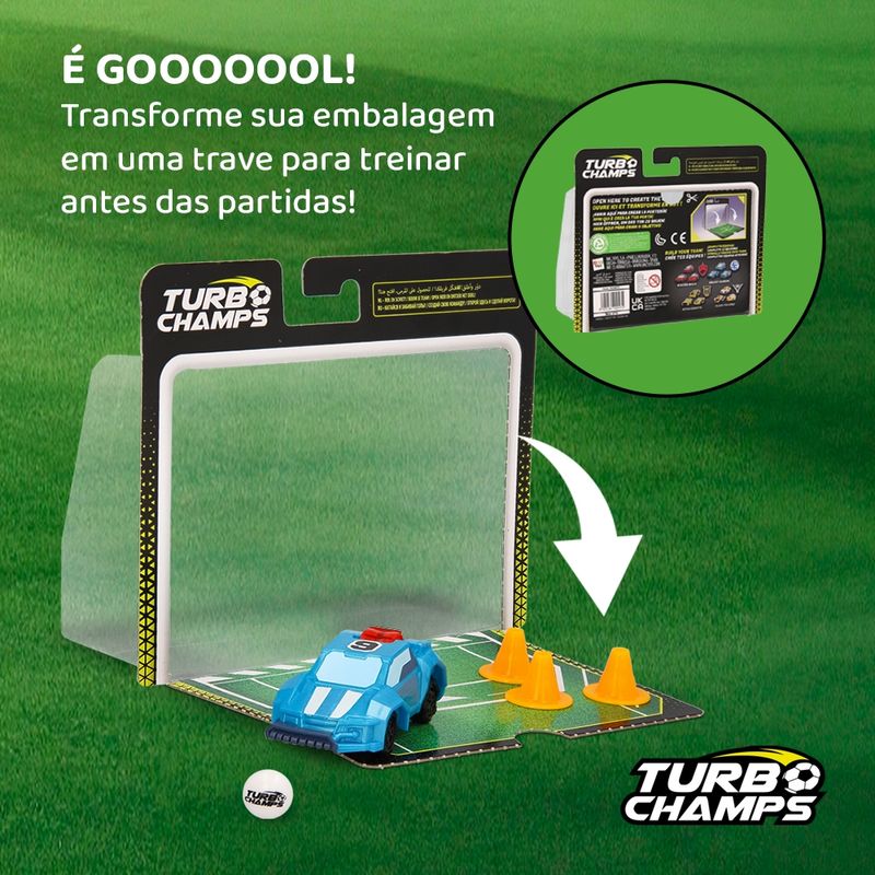 Turbo Champs Kit De Treinamento Futebol 6 Modelos Sortidos - Multi