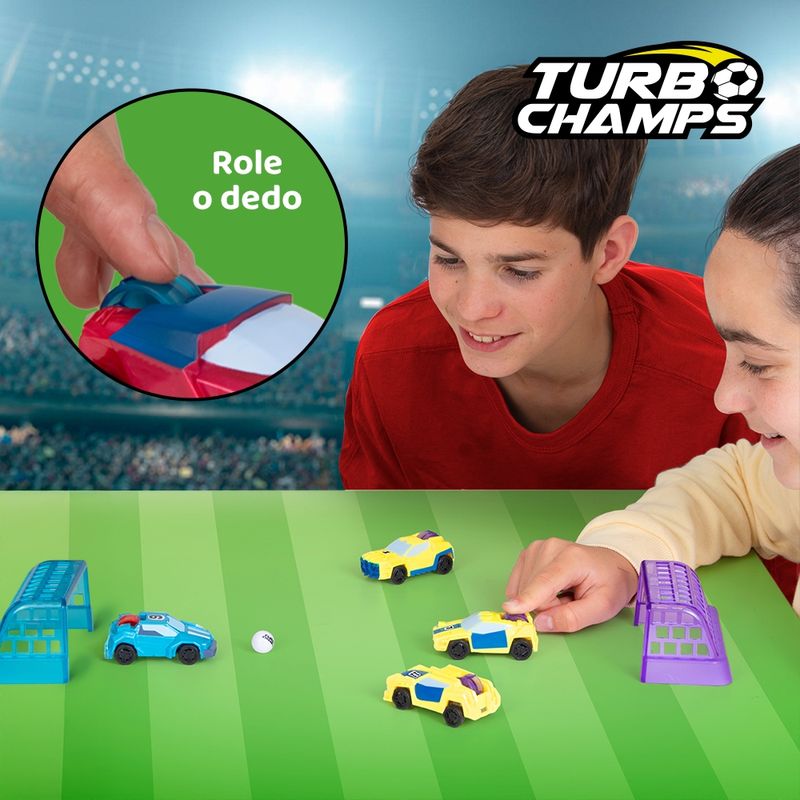 Turbo Champs Desafio 1x1 Futebol 3 Modelos Sortidos - BR2459 - Multi