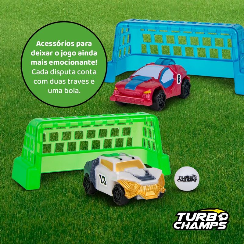 Turbo Champs Desafio 1x1 Futebol 3 Modelos Sortidos - BR2459 - Multi