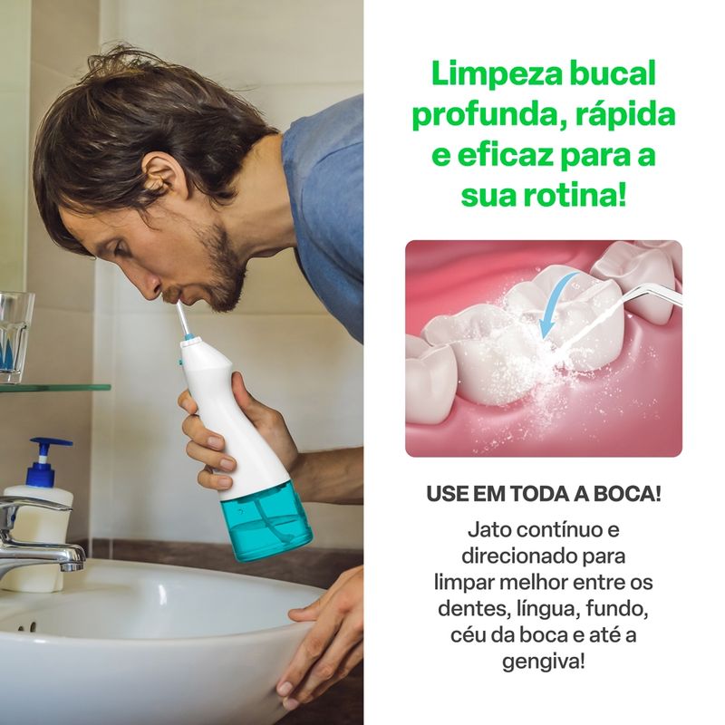 Odontología Usar Irrigador Bucal Irrigador Oral Como Utilizar Un