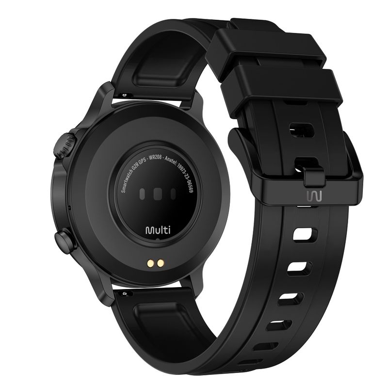 Smartwatch Multi G2R Gps Preto WR208 Multi