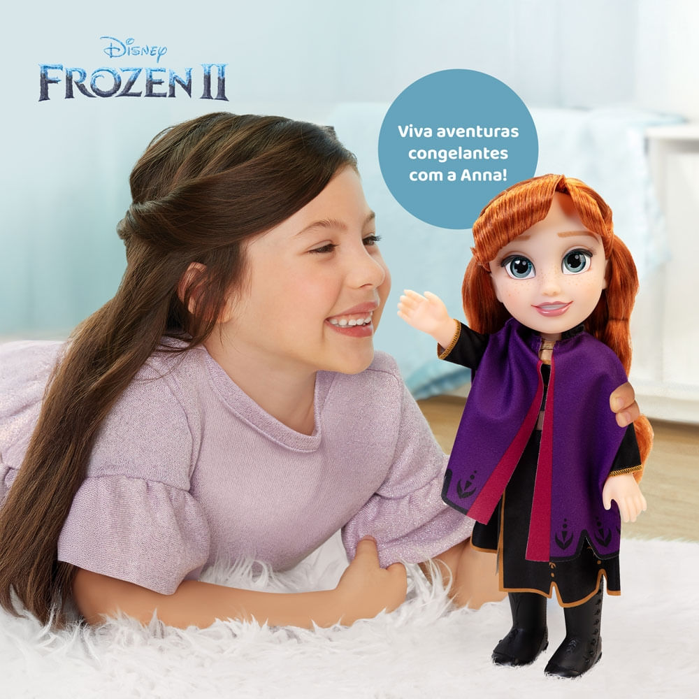 Boneca Princesas Disney Frozen Anna Disney Multikids BR1922 - Multi