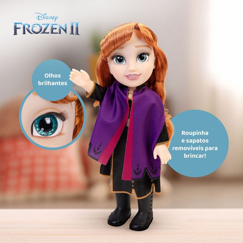 Boneca Princesas Disney Frozen Anna Disney Multikids BR1922 - Multi