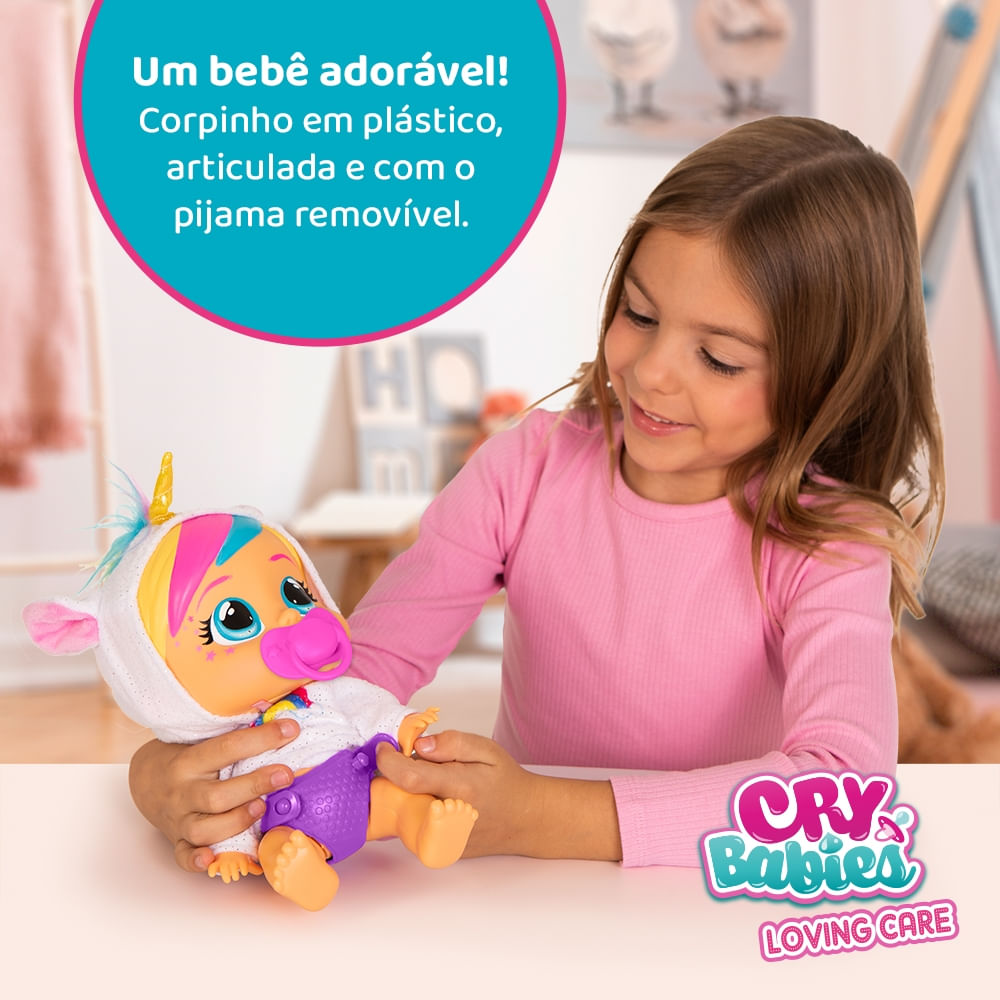 cryba b y Toysline Commerce - Boneca Cry Babies Coney 22 cm - Multikids