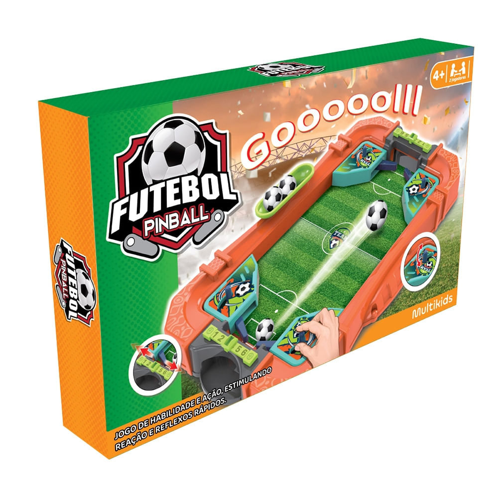 Jogo Futebol Pinball Multikids - BR2013OUT [Remanufaturado]
