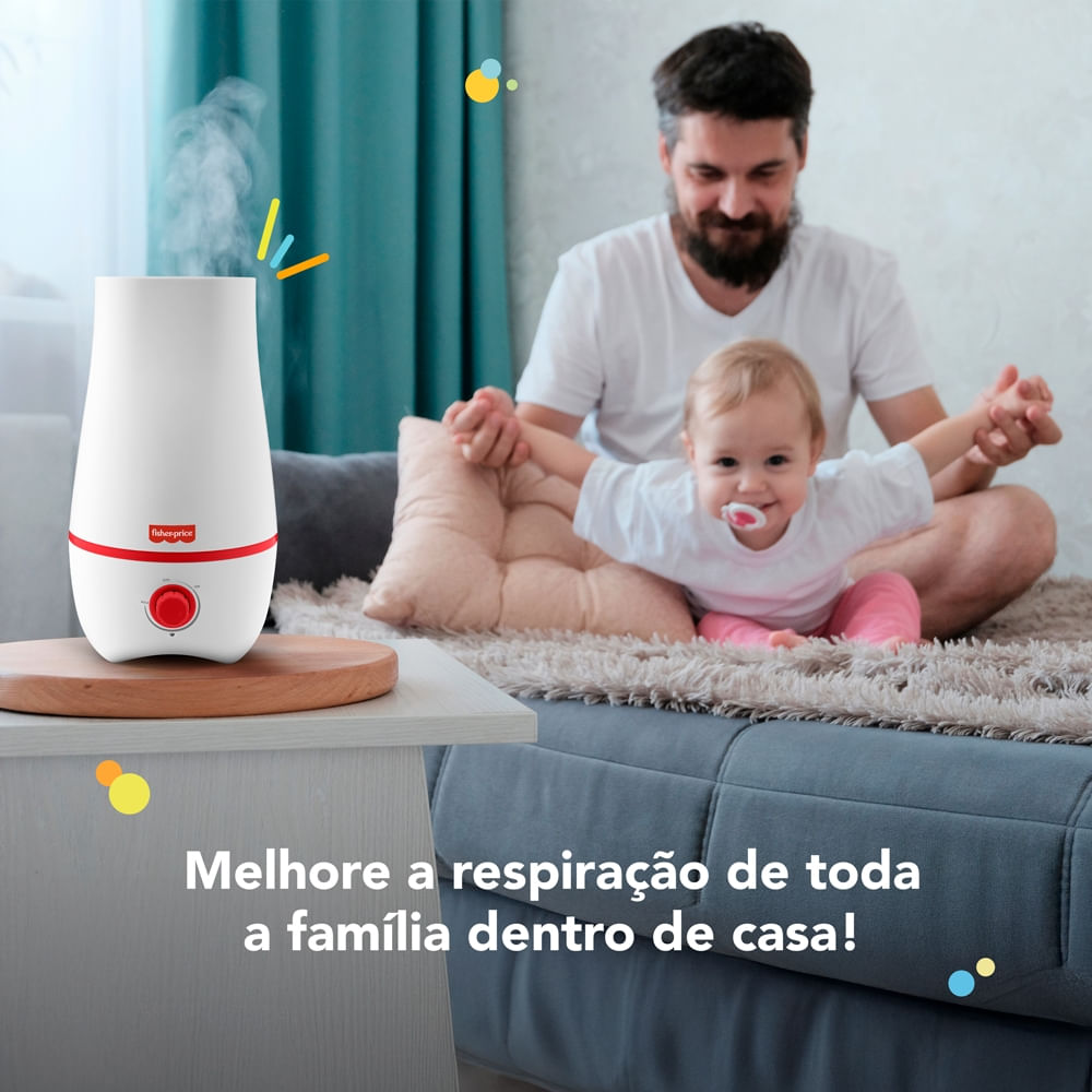 COLONISTA CONPE10　カミナリ ver. Umidificador de Ar Ultrassônico Fisher-Price - HC055 - Multi