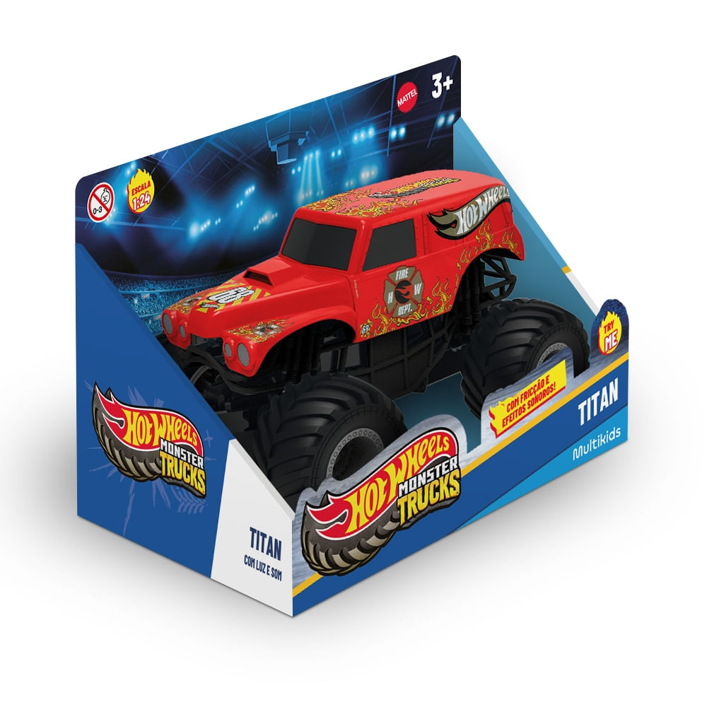 m*n様 ホットウィール コレクタブルズ Xtreme Trucks 2台セット Caminhão Monstro Hot Wheels Com Luz e Som - BR2530OUT [Reembalado