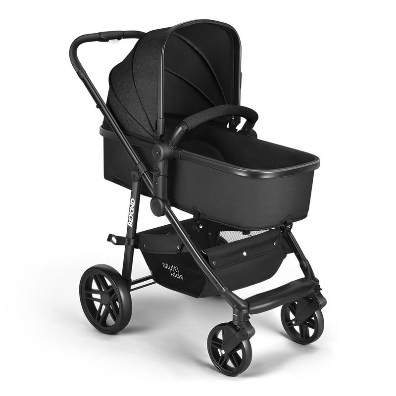 【ma】BrightWin Carrinho Passeio Beyond 2 em 1 0-15kg Preto - BB428 - Multi