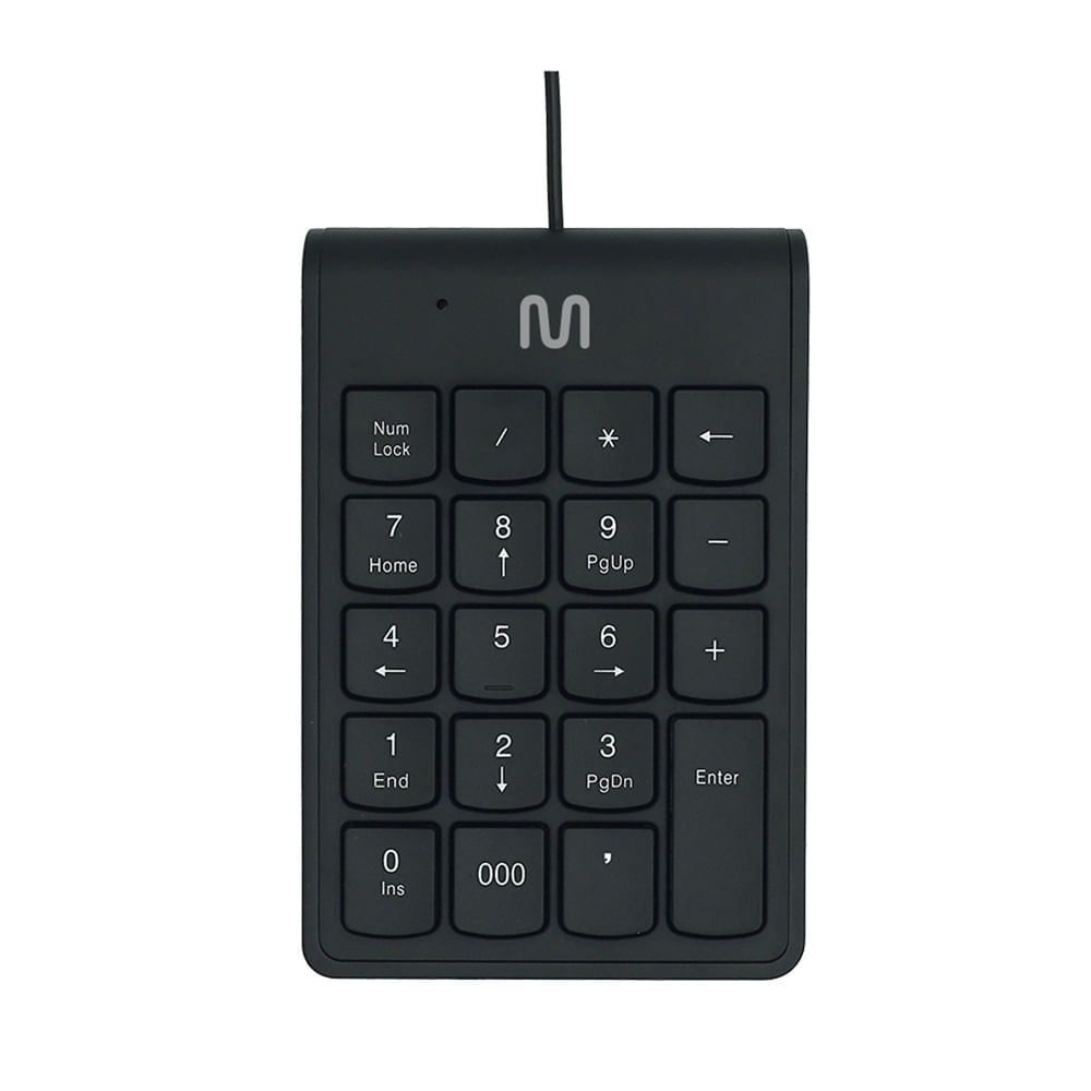 Teclado Numérico Com Fio USB Multi (Multilaser) - TC227 - Multi