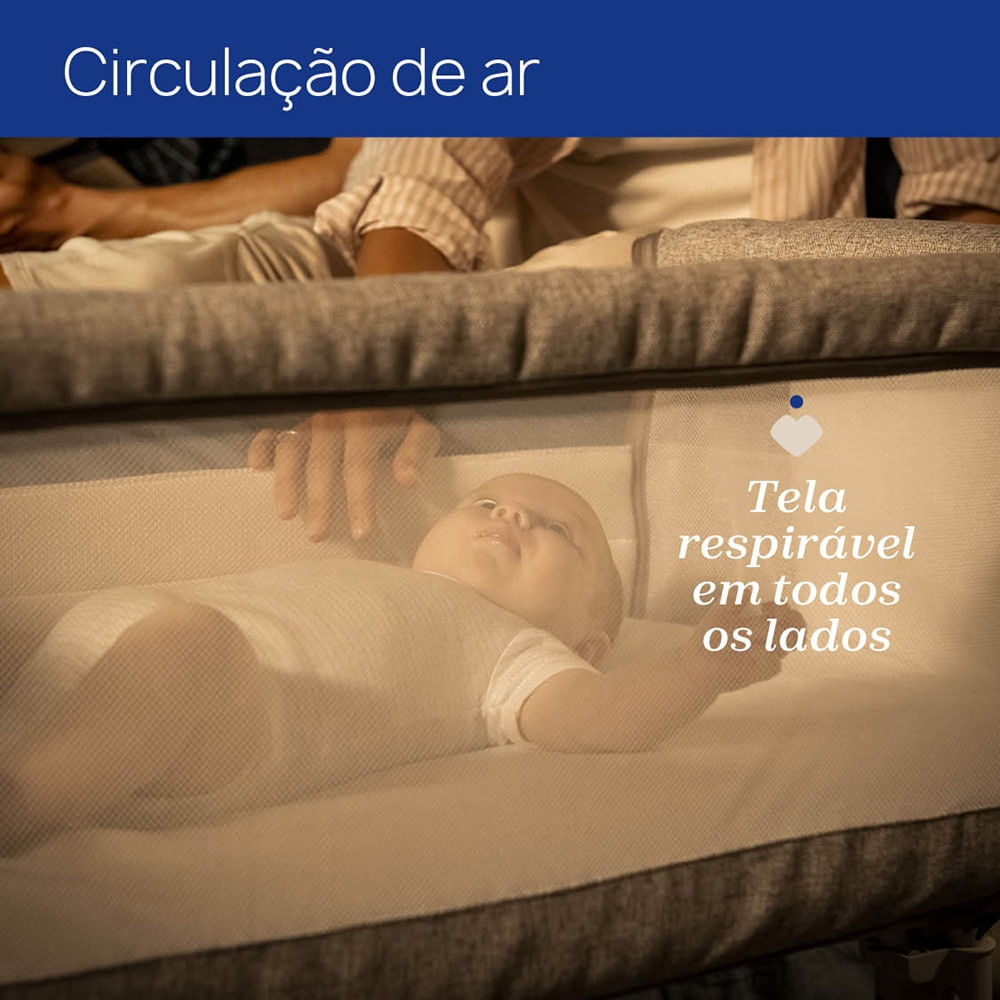Berço ChiccoNext2me Armonia De 0 - 6 m - 7087142610000 - Multi
