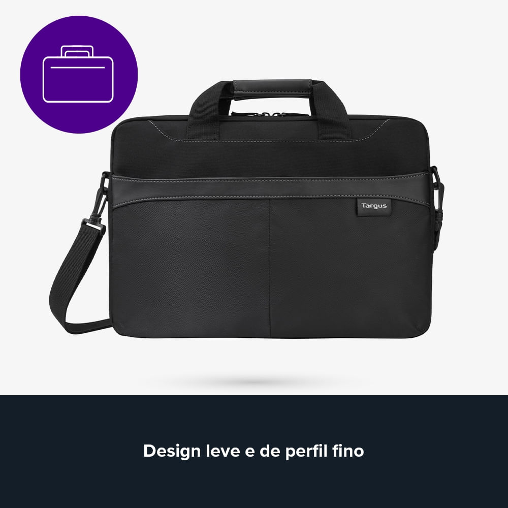 Maleta Targus Para Notebook Ate 15,6 Business Casual Preta + Garantia Vitalícia - TSS898OUT [Remanufaturado]
