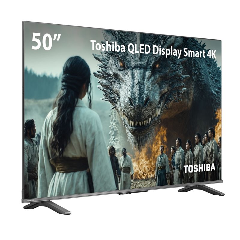 TV 50'' 4K Toshiba Google TV 3 HDMI 2 USB Wi-fi - TB059E - Multi