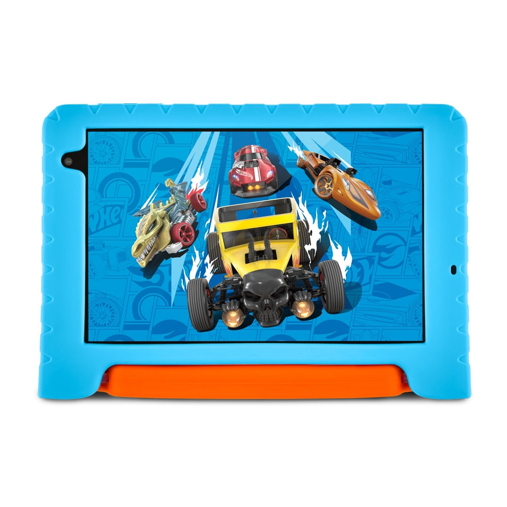 Tablet Infantil Hot Wheels Wi-fi 6GB RAM 64GB Tela 8 Pol. Android 13 Octa-core Multi - NB435OUT [Reembalado]