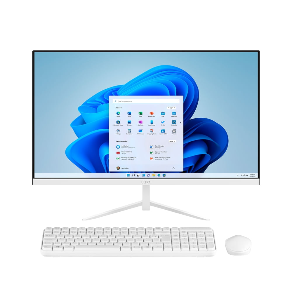 All in One, Windows 11 Home, 23,8 Intel Core i3 Ultra UB842OUT