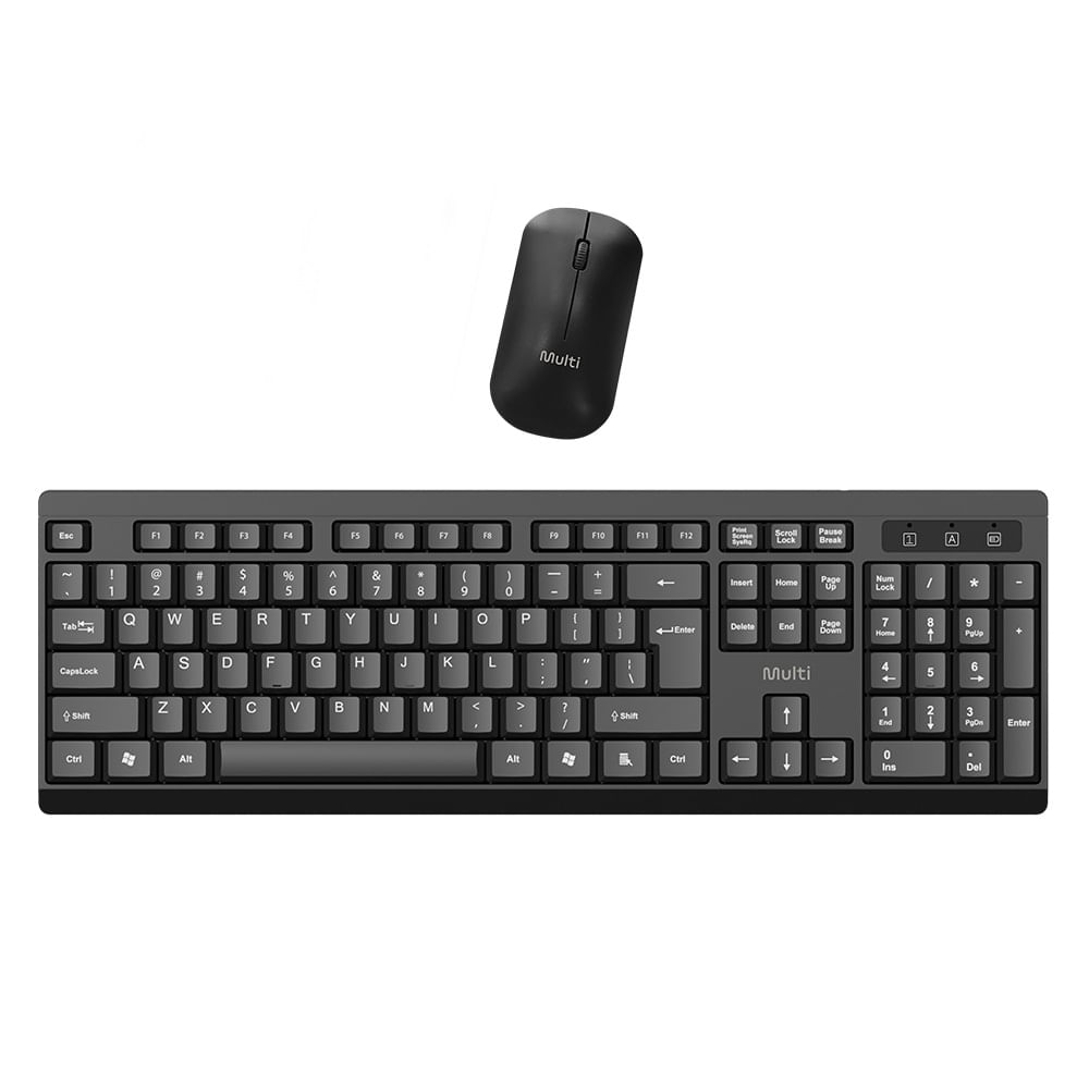 その他 WCCF11-12 Combo Teclado e Mouse sem Fio CF600 Multi - TC670 - Multi