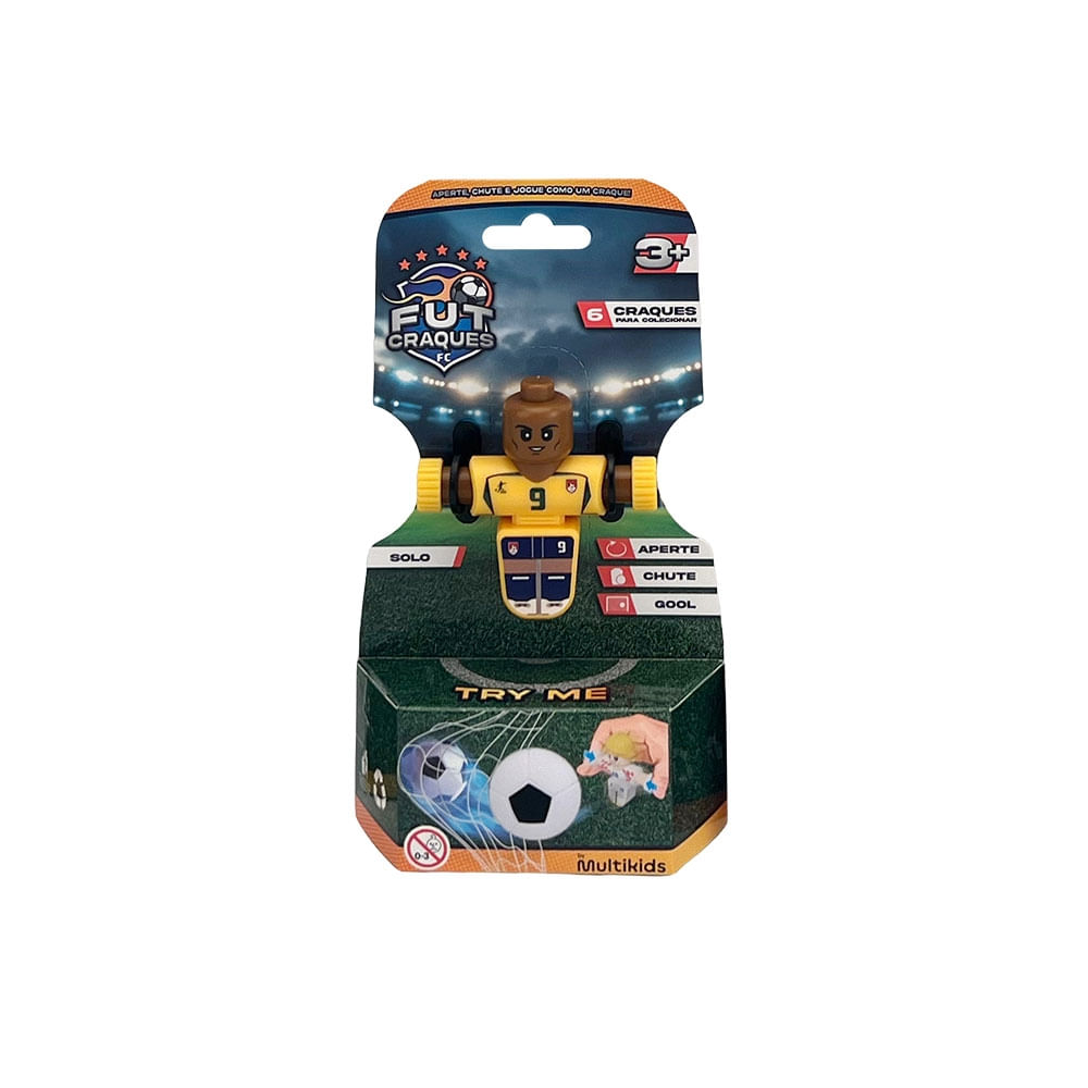 Encontraproduto.com.br - Fut Craques FC Solo Modelo Sortido Multikids - BR2573