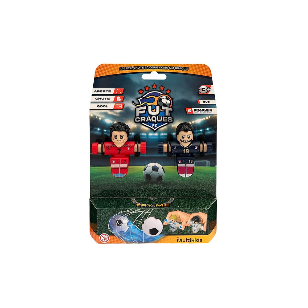 Encontraproduto.com.br - Fut Craques FC Duo Futebol para Duplas Multikids - BR2574