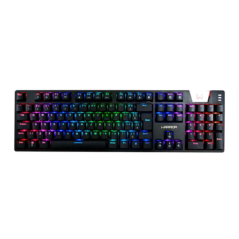 Teclado Gamer Mecânico Royal Score Preto Warrior - TC313 - Multi