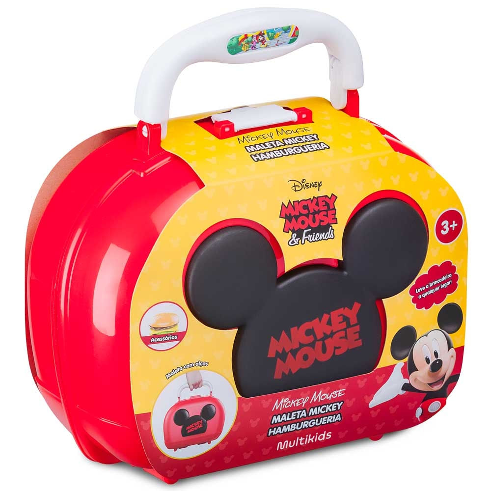 Maleta Mickey Hamburgueria Com Acessórios Multikids - BR1565OUT
