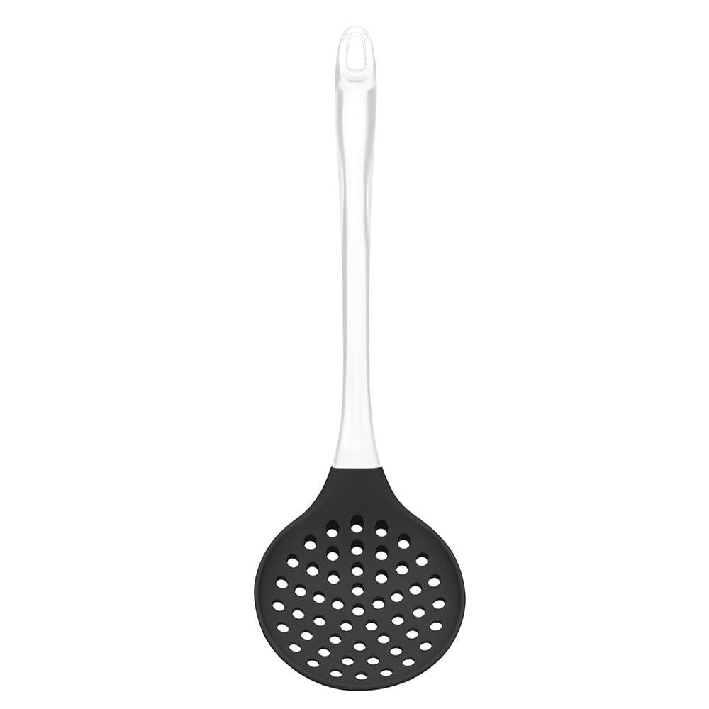Escumadeira de Silicone com Cabo Acrílico Preto Up Home - UD030X [Reembalado]