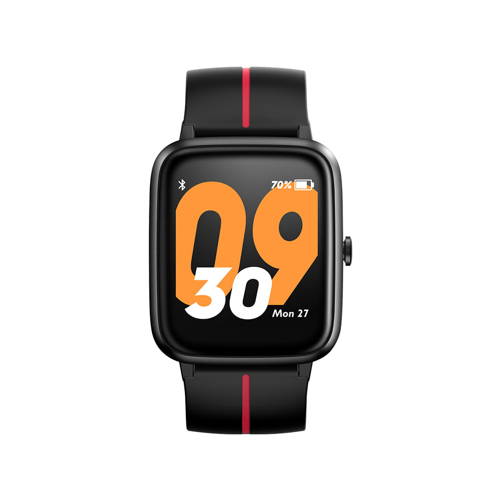 Smartwatch Boston Preto Esporte GPS Strava HR ATM5 Atrio