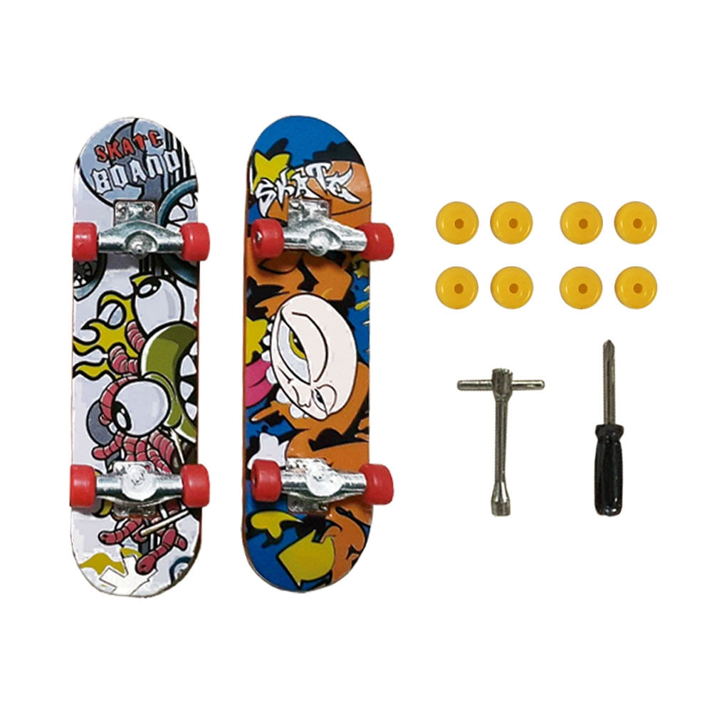 Prodeck Skate de Dedo Personalizável 2pcs Multikids - BR1804OUT